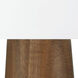 Bejamin 17.72 inch 9 watt Walnut Table Lamp Portable Light