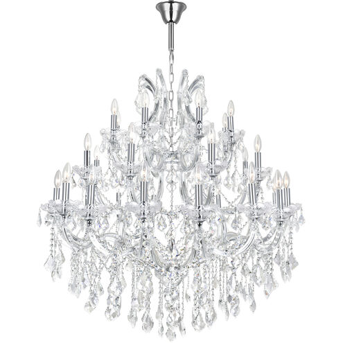 Maria Theresa 33 Light 42 inch Chrome Up Chandelier Ceiling Light