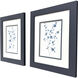 Blue Blossom Blue Framed Art, Propac