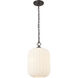 Cabot 1 Light 10 inch Oil Rubbed Bronze Pendant Ceiling Light 