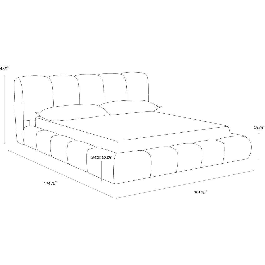 Olena Santa Cruz Oatmeal Bed