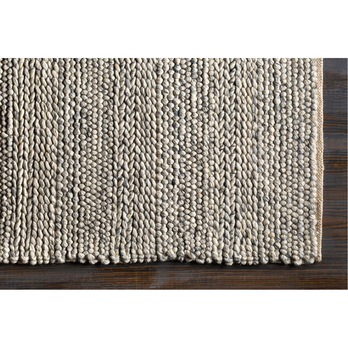 Tahoe 120 X 96 inch Cream Rug in 8 x 10, Rectangle