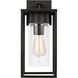 Vado 1 Light 14.63 inch Antique Bronze Outdoor Wall Lantern