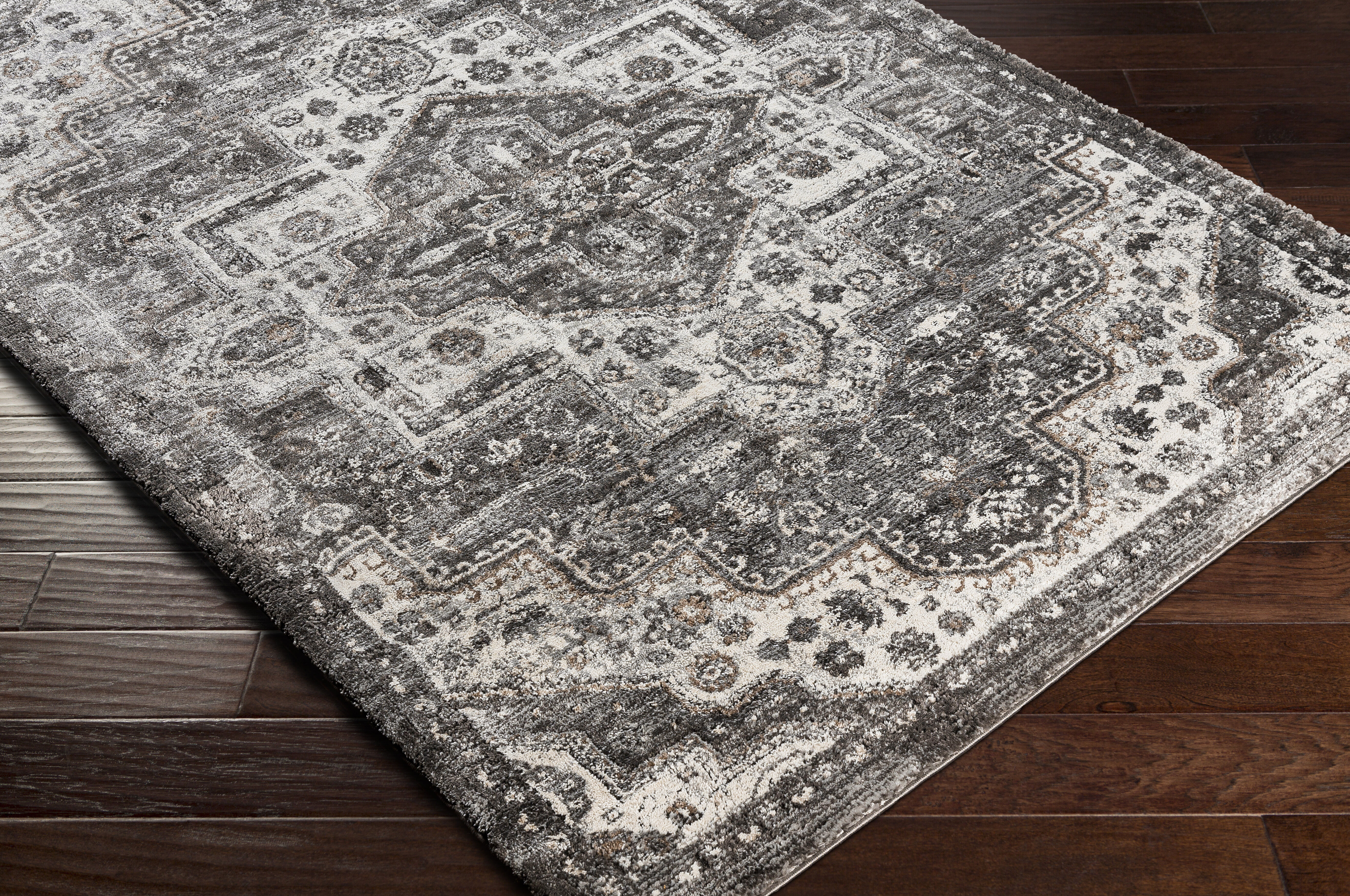 Montana 84 X 63 inch Charcoal Rug in 5 x 8, Rectangle
