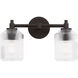 C&M by Chapman & Myers Barstow Bath Vanity Wall Light