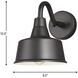 Sean Lavin Barn Light 1 Light 10 inch Antique Bronze Outdoor Wall Lantern, Small