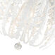 Acanthus 5 Light 26 inch Antique White Chandelier Ceiling Light