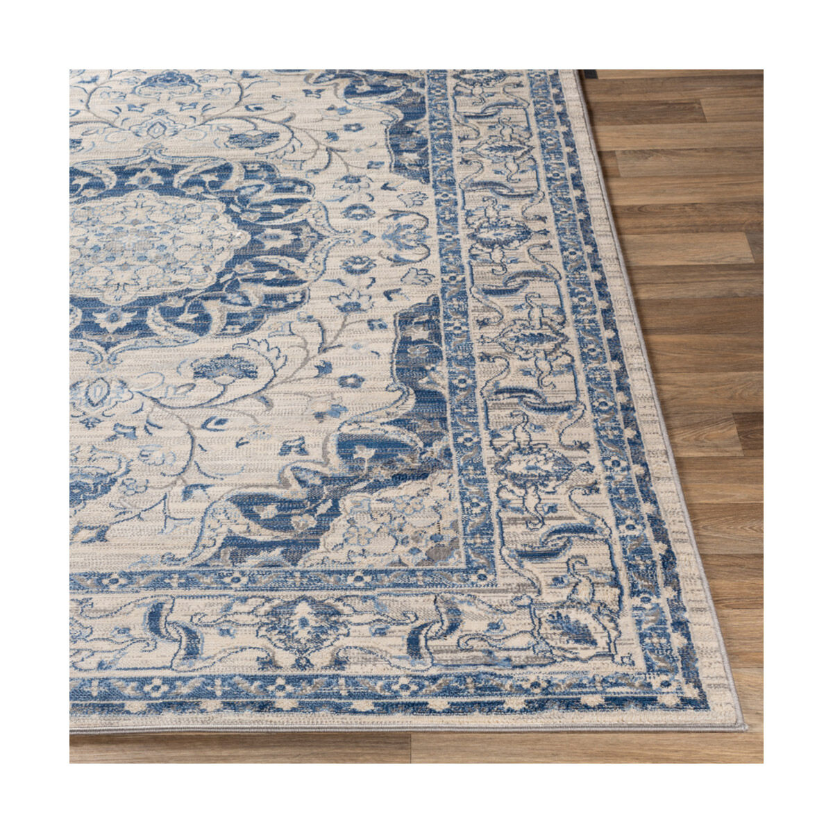 Creighton 87 X 63 inch Navy Rug, Rectangle