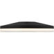 Sean Lavin Wyatt LED 16 inch Nightshade Black Flush Mount Ceiling Light, Integrated LED