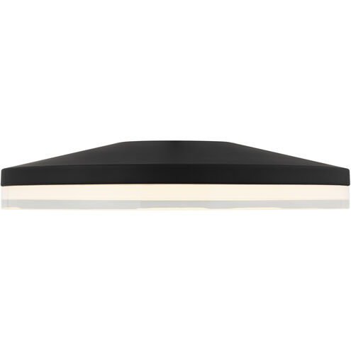 Sean Lavin Wyatt LED 16 inch Nightshade Black Flush Mount Ceiling Light, Integrated LED