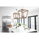Perennial 4 Light 22.5 inch Natural Ceiling Lantern Ceiling Light