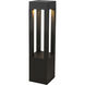 Napa 120-277V 24.00 watt Black Exterior Bollard