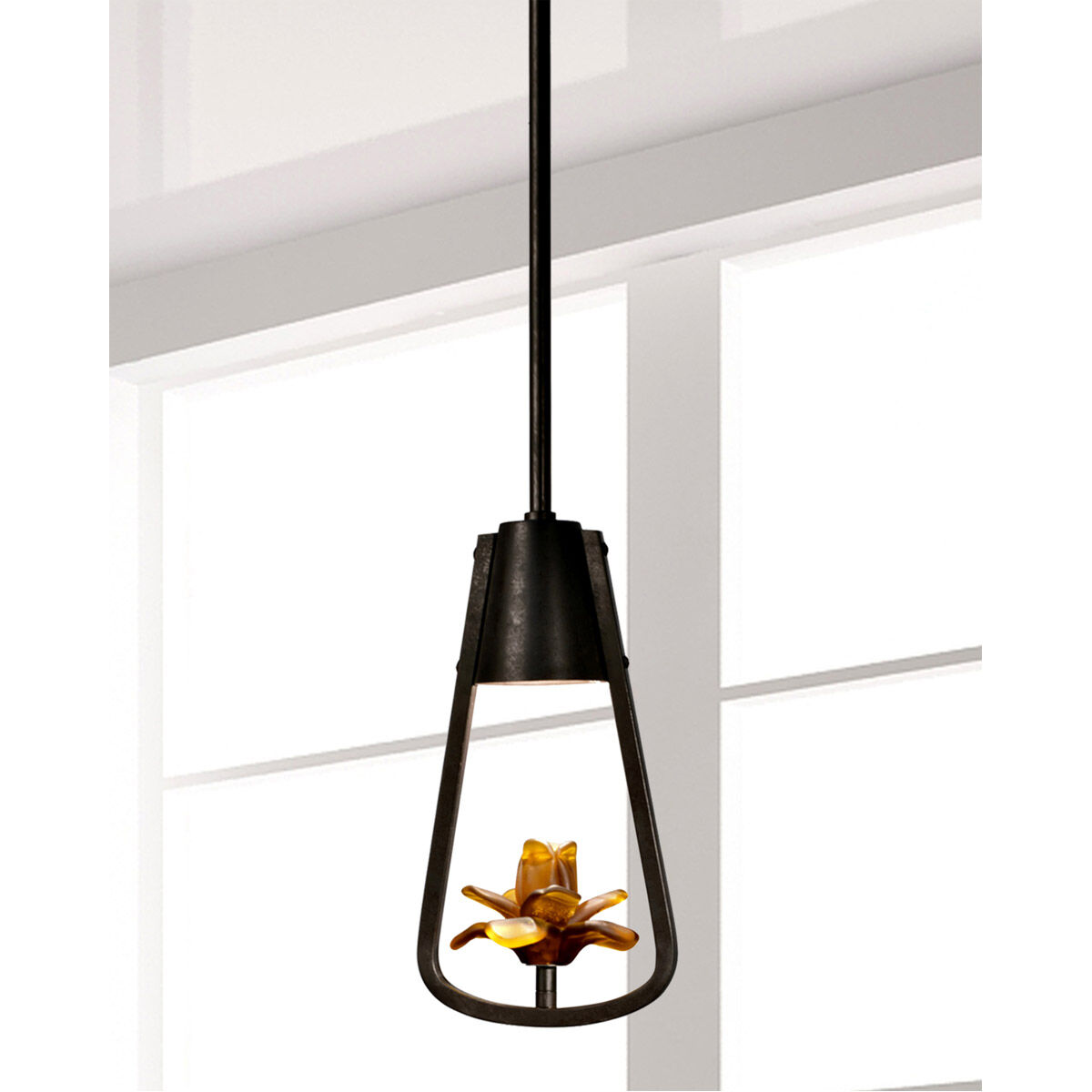Springdale 1 Light 6.5 inch Antique Bronze Mini Pendant Ceiling Light