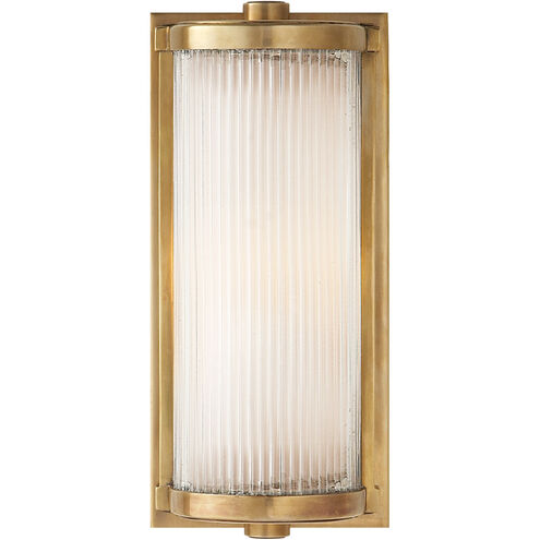 Thomas O'Brien Dresser 1 Light 5 inch Hand-Rubbed Antique Brass Bath Light Wall Light