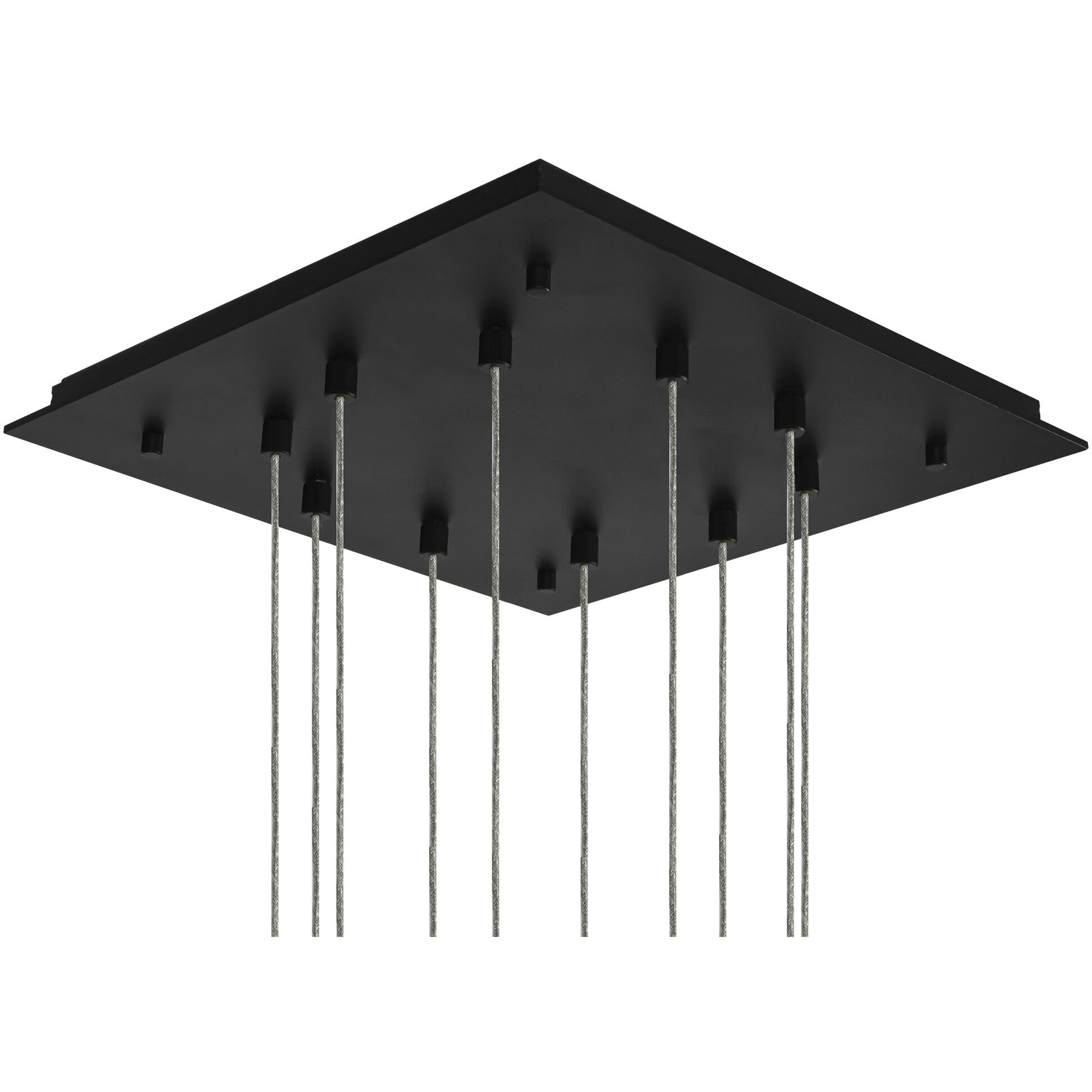 Vega LED 0.75 inch Black Multi Pendant Ceiling Light