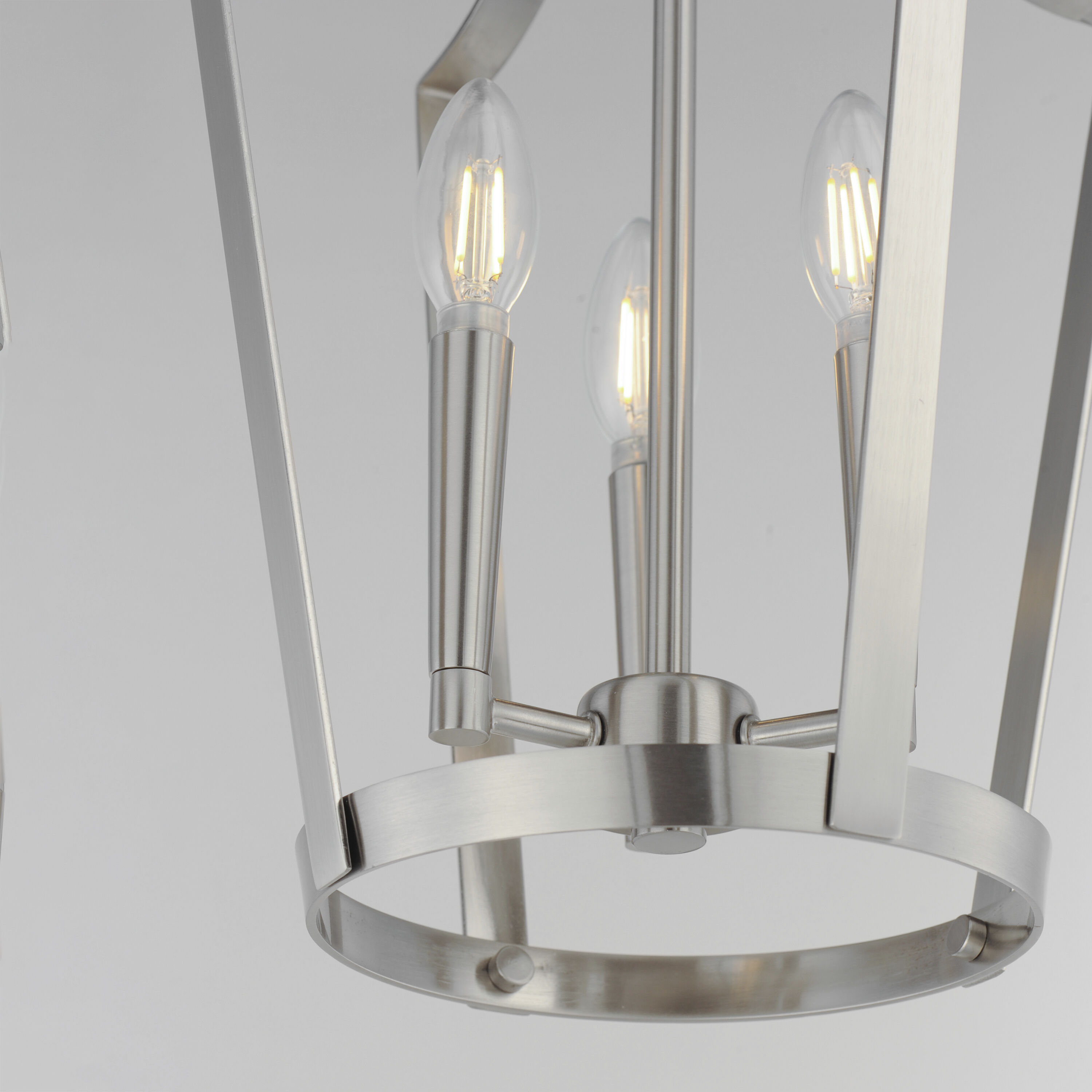 Arden 3 Light 12 inch Satin Nickel Entry Foyer Pendant Ceiling Light