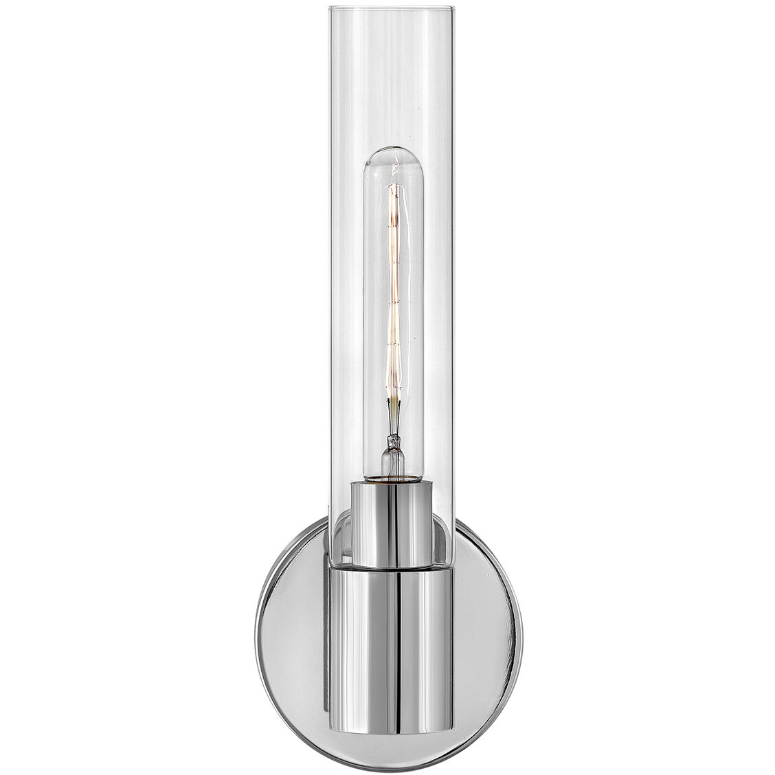 Shea LED 5.25 inch Chrome Bath Light Wall Light