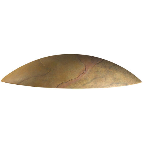 Ambiance Collection LED 4.75 inch Celadon Green Crackle Outdoor Wall Sconce