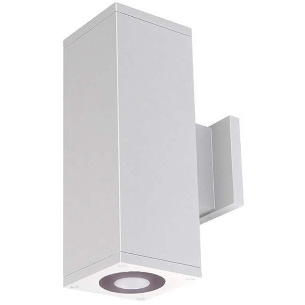 Cube Arch LED 4.5 inch White Sconce Wall Light in Ultra Narrow, 85, 4000K, Towards Wall