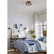 Gulliver 2 Light 14 inch Graphite Flush Mount Ceiling Light