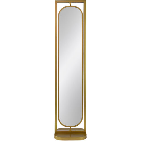 Full 78.7 X 18.1 inch Gold Mirror