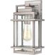 Breckenridge 1 Light 14 inch Weathered Zinc Outdoor Wall Sconce