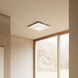 Offset LED 20 inch Textured White Surface Mount Ceiling Light in 3000K
