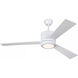 Vision 52 52 inch Matte White Ceiling Fan