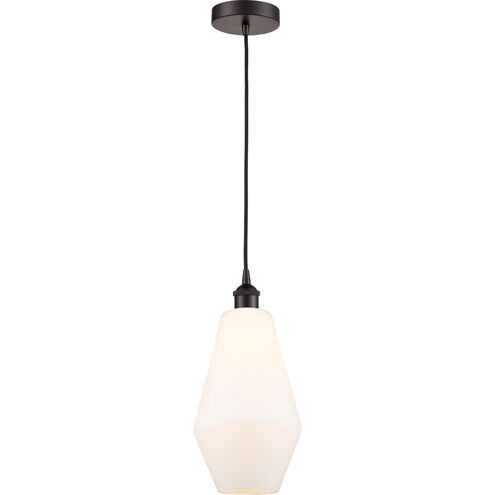 Edison Cindyrella LED 7 inch Oil Rubbed Bronze Mini Pendant Ceiling Light