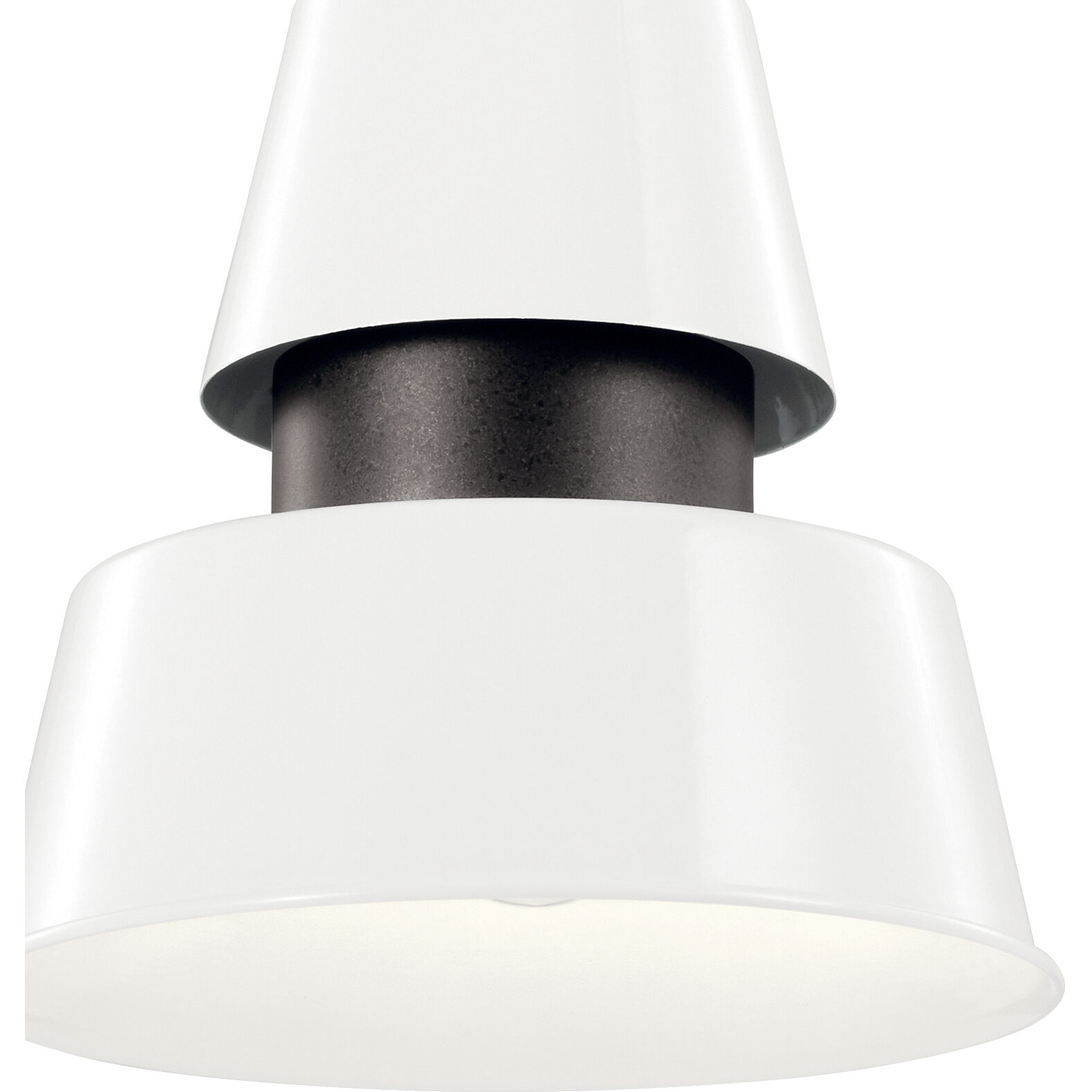 Lozano 1 Light 9 inch White Outdoor Hanging Pendant