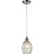 Danica 1 Light 6 inch Polished Chrome Pendant Ceiling Light