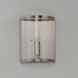 Sentinel 1 Light Satin Nickel Wall Sconce Wall Light