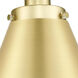 Ballston Urban 3 Light 19.75 inch Satin Gold Flush Mount Ceiling Light