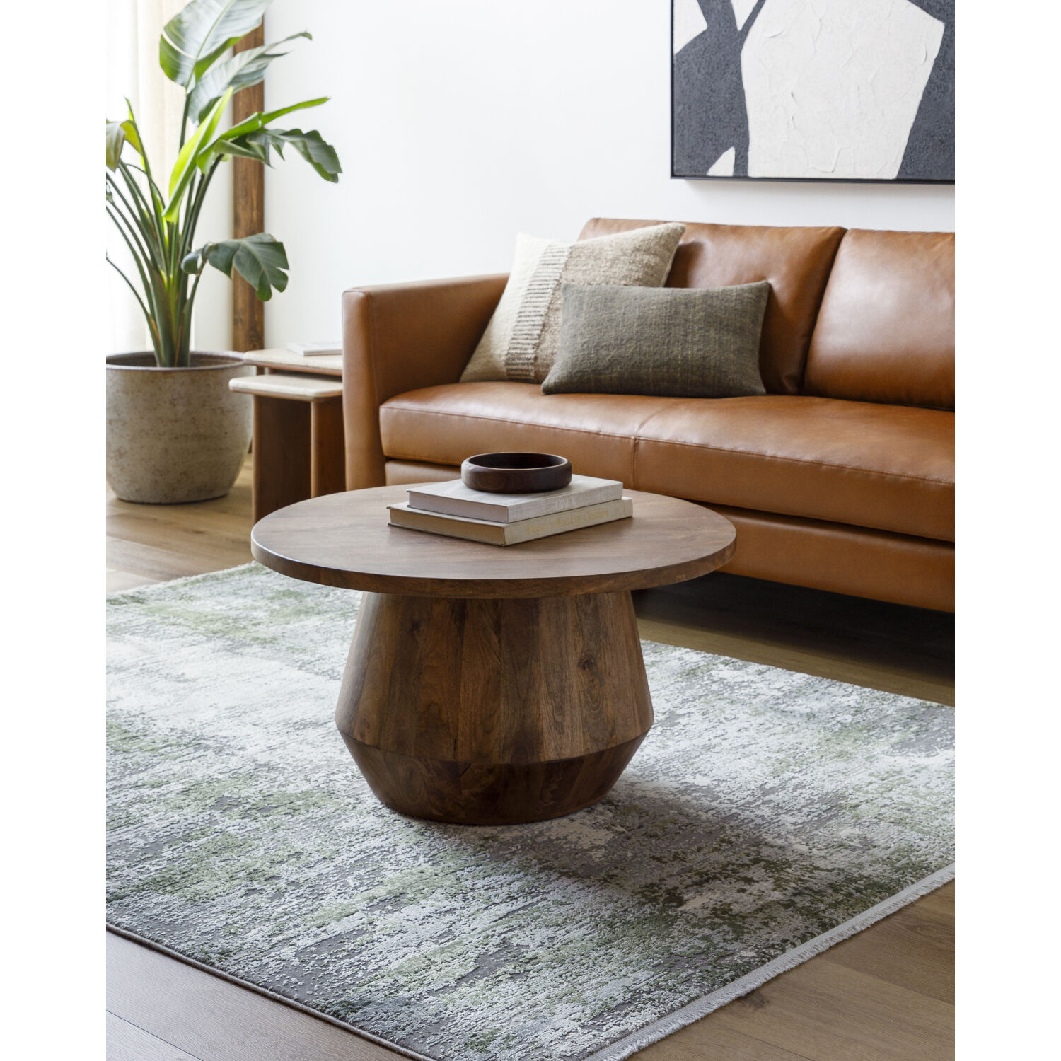 Solar 96.06 X 36.61 inch Gray/Light Gray/Off-White/Medium Gray/Olive Machine Woven Rug in 3 x 8