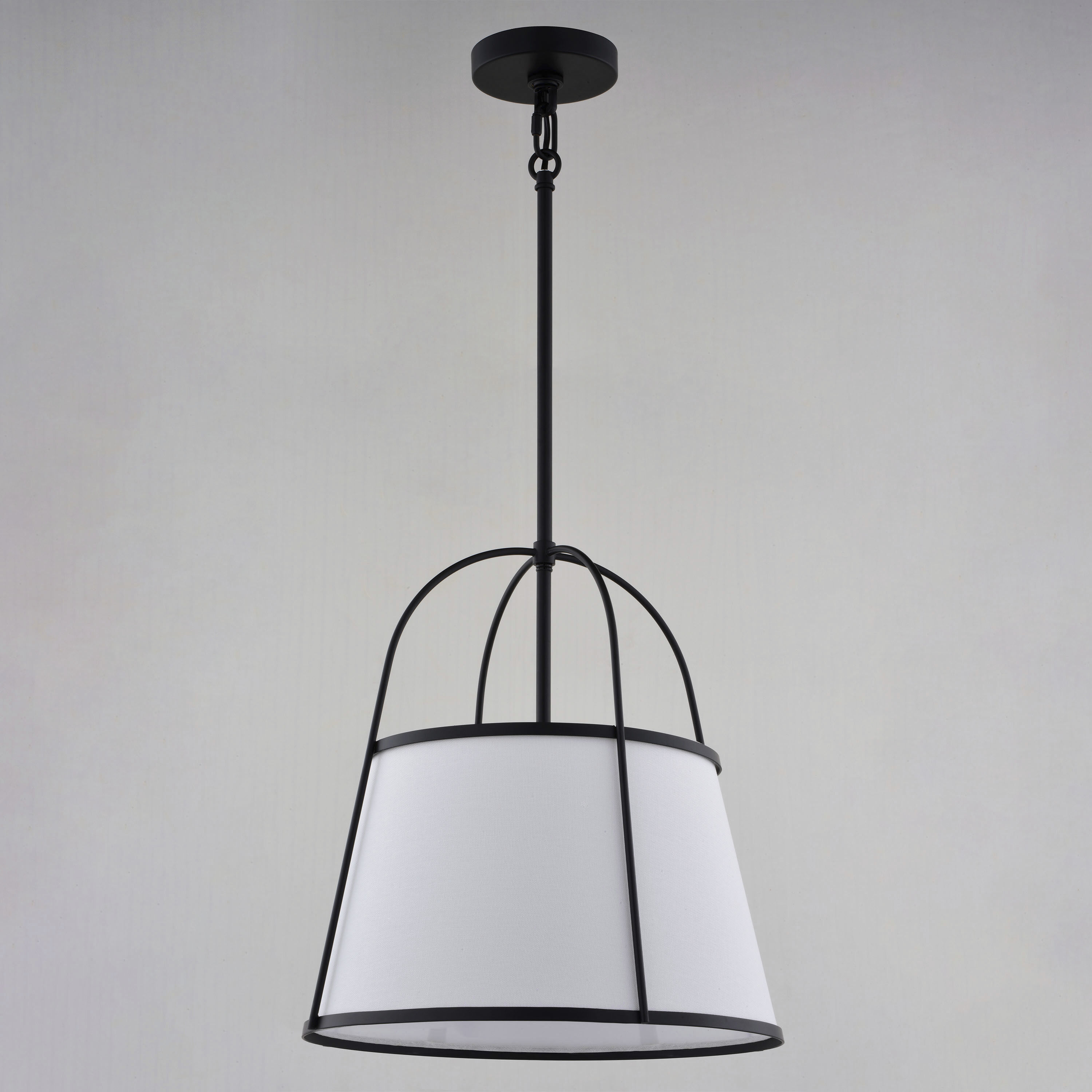 Marion 1 Light 15 inch Matte Black Pendant Ceiling Light