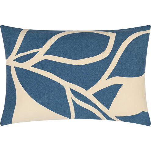 Natur 20 inch Dark Blue Pillow Kit in 13 x 20, Lumbar