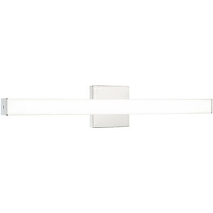 Karadene LED 24 inch Chrome Vanity Light Wall Light