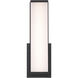 Citi Solo 4.5 inch Matte Black Vanity/Bath Bar Wall Light
