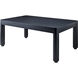 Kisco 72 X 42 inch Black Dining Table