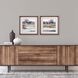 Landscapes Collection Blue Framed Art