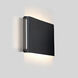 Ponta LED 13 inch Black ADA Sconce Wall Light