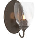 Simple Lines 1 Light 5.75 inch White Sconce Wall Light
