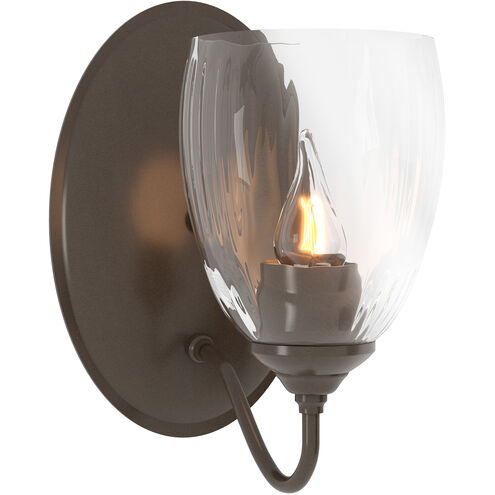 Simple Lines 1 Light 5.75 inch Ink Sconce Wall Light