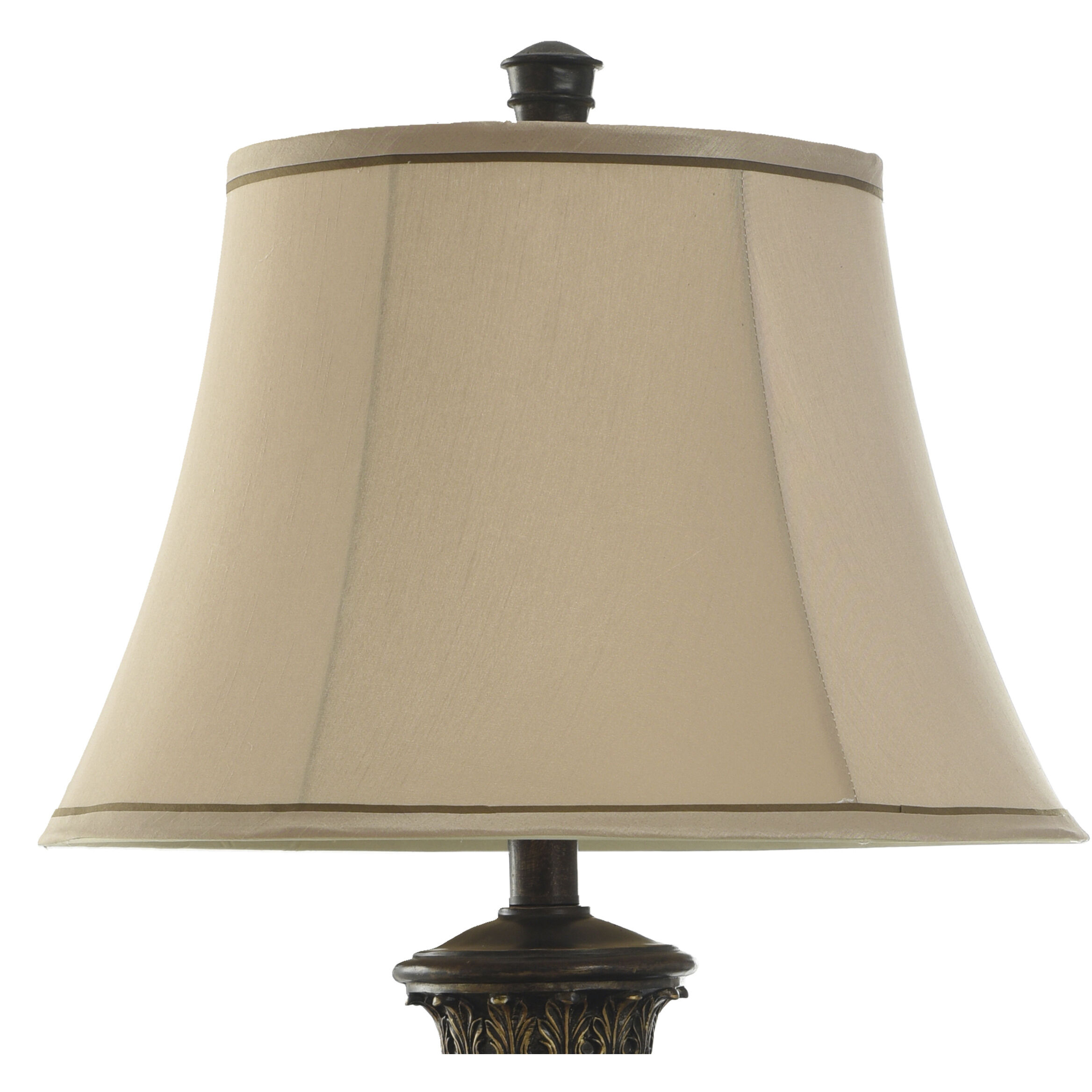 Signature 34 inch 150 watt Majestic Gold Table Lamp Portable Light