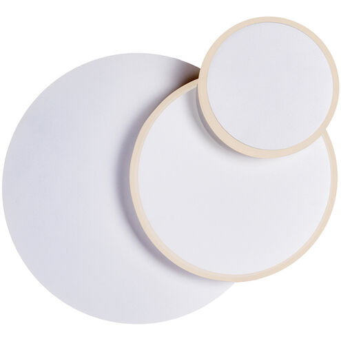 Private I LED 9 inch Matte White Wall Sconce Wall Light