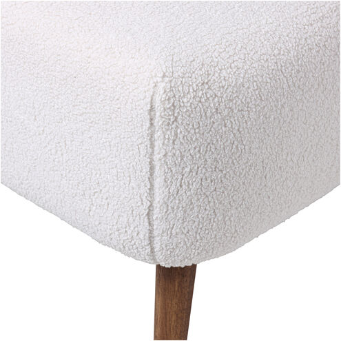 Margot White Occasional Chair, Accent Chair