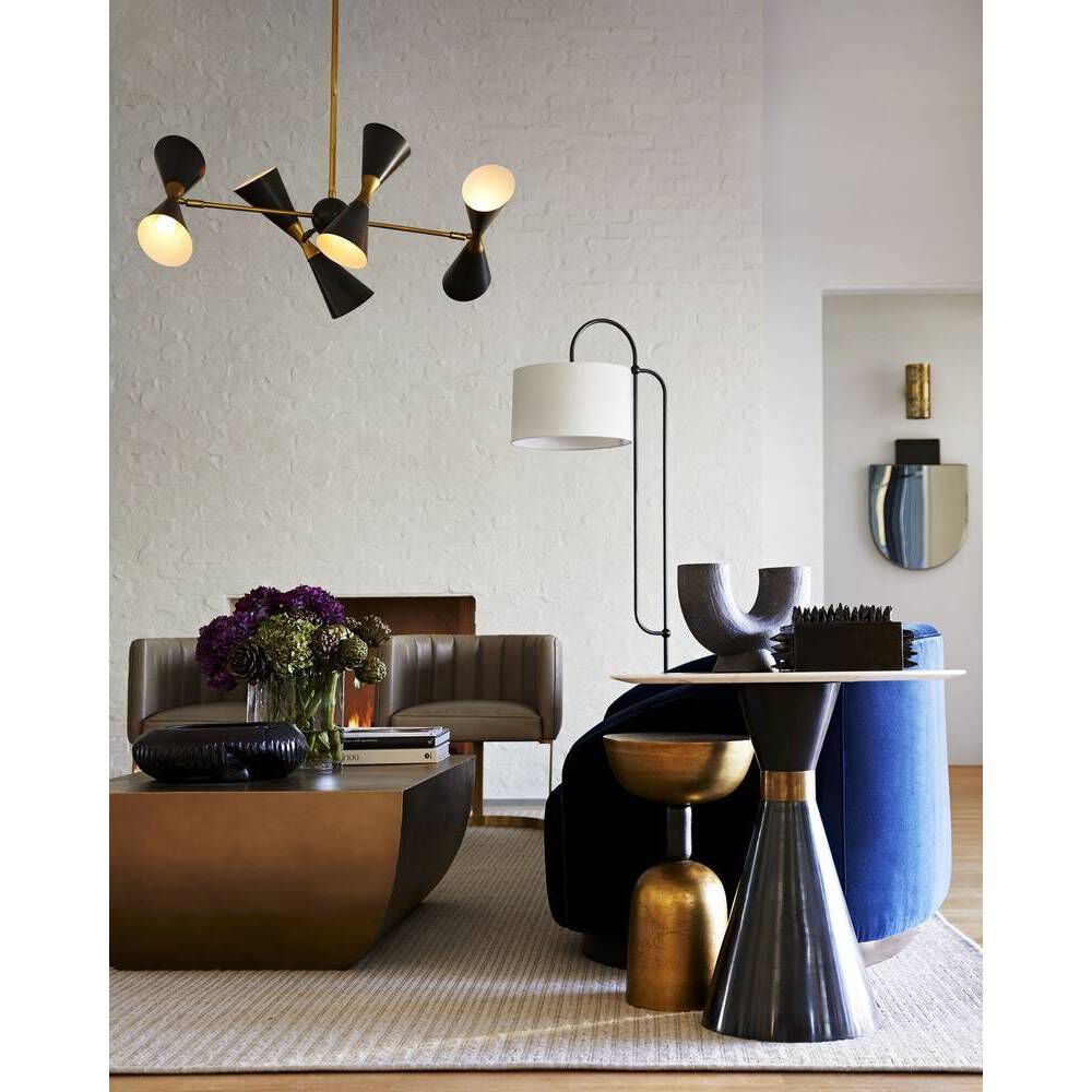 Dorchester 74.5 inch 100 watt Bronze Floor Lamp Portable Light