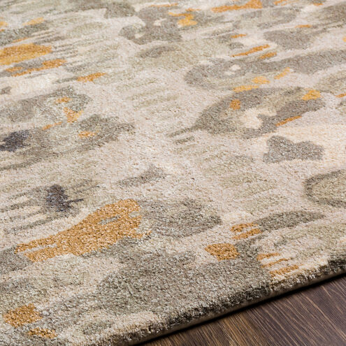 Kavita 108 X 72 inch Gray Rug in 6 X 9, Rectangle