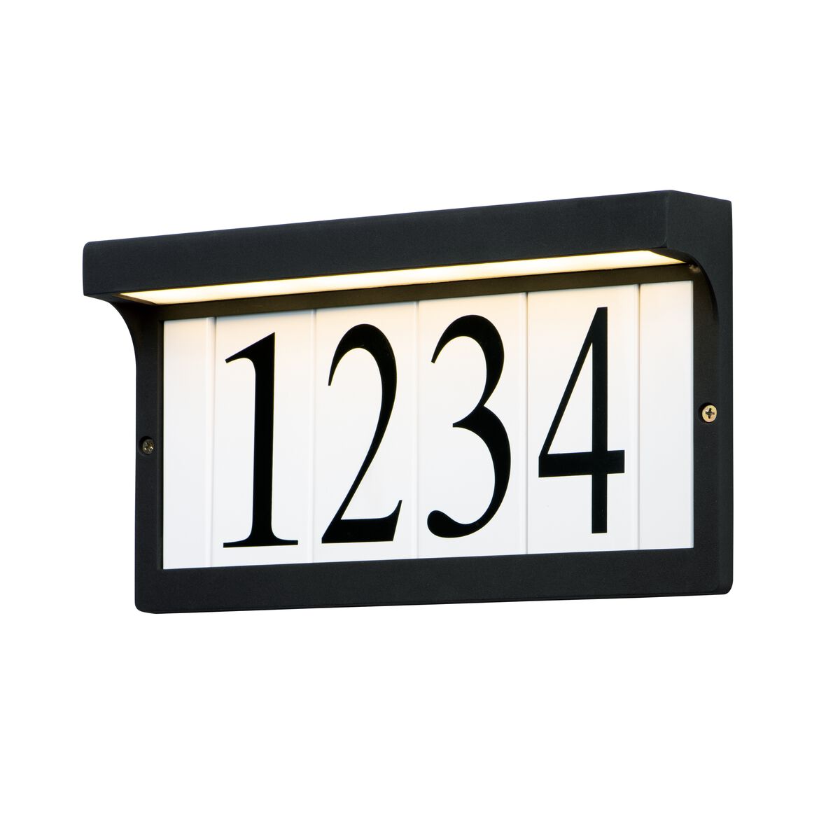 Address LED 7 inch Black Address Light Frame