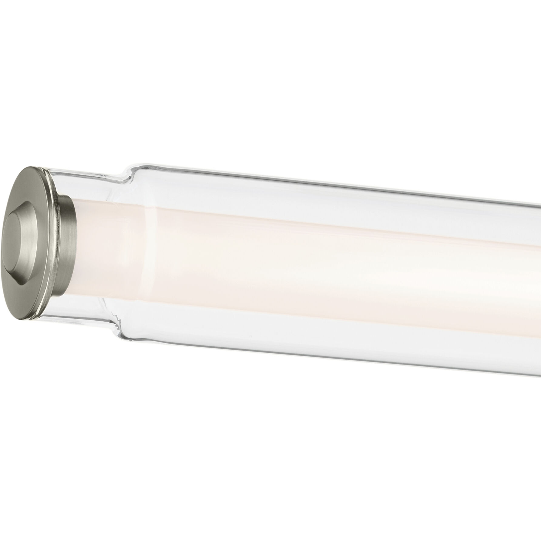 Laurene LED 26.5 inch Brushed Nickel Linear Bath Bar Wall Light, Medium